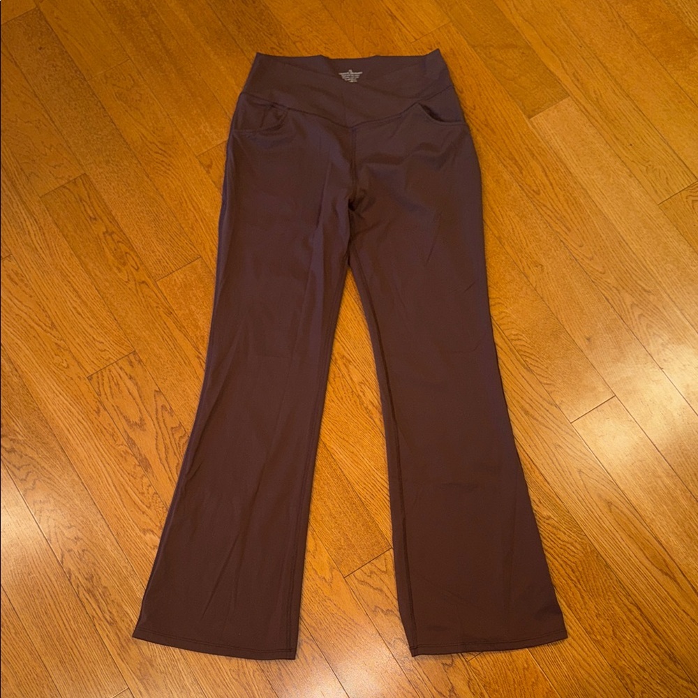 Brown Flared Legginfs